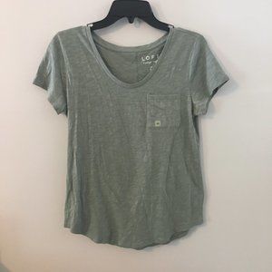 NWT Green LOFT Tee